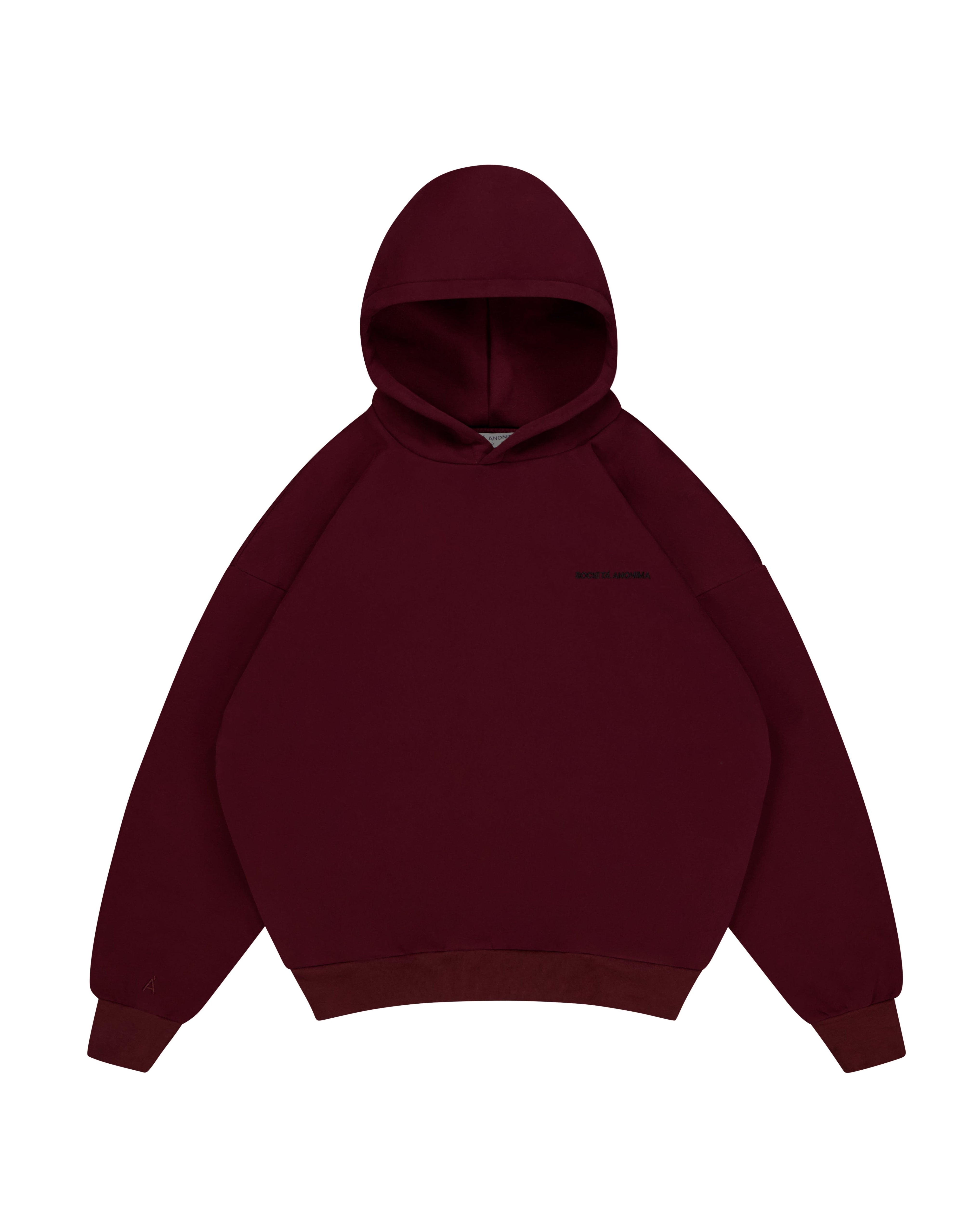Anonima Hoodie - Velvet Wine