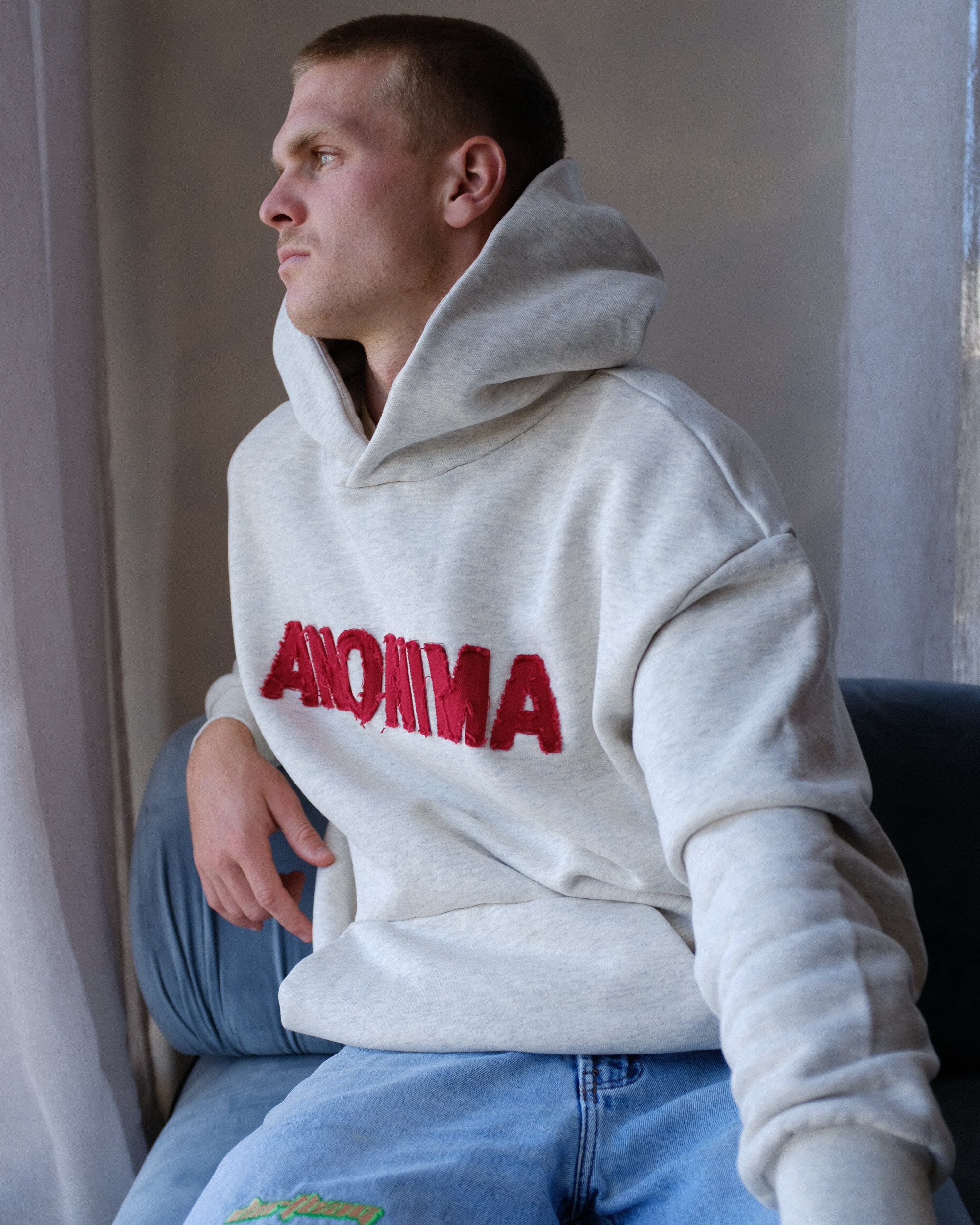 Marle Grey Anonima Hoodie 