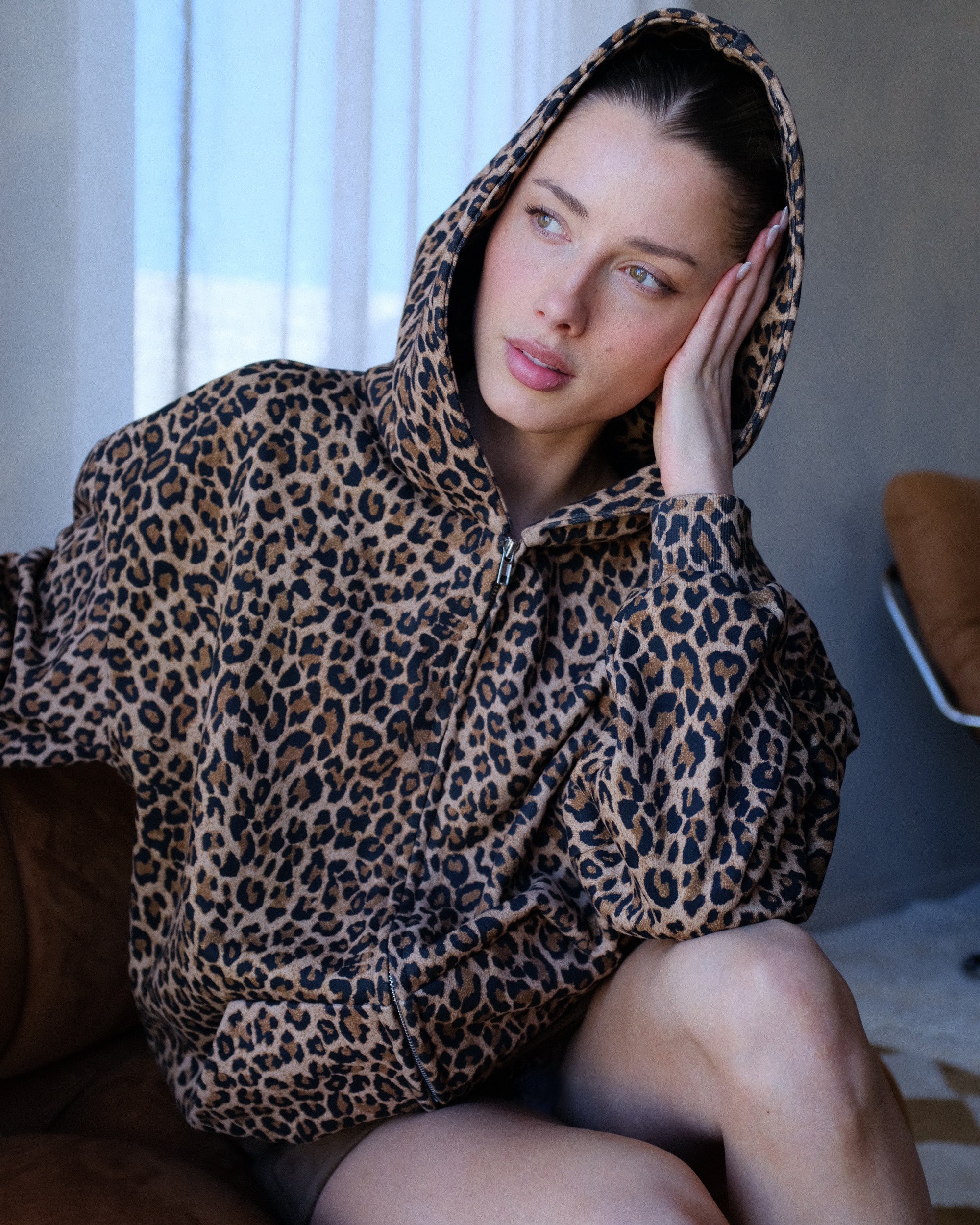 Anonima Zip-Up Hoodie - Feral Luxe