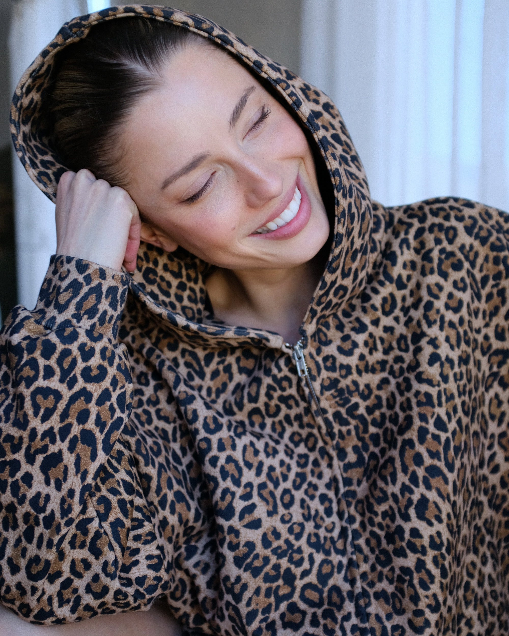 Anonima Zip-Up Hoodie - Feral Luxe – Società Anonima