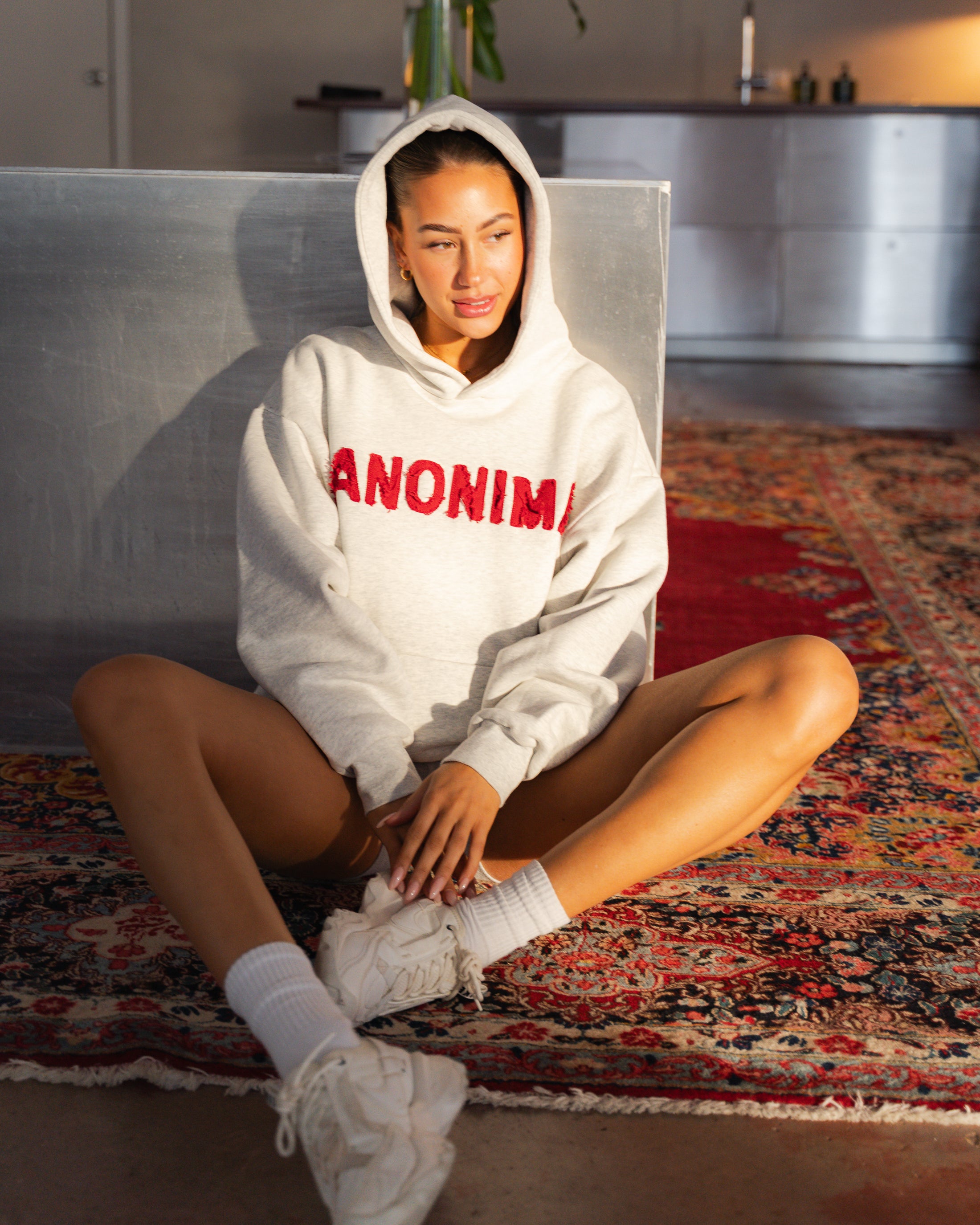 Marle Grey Anonima Hoodie 