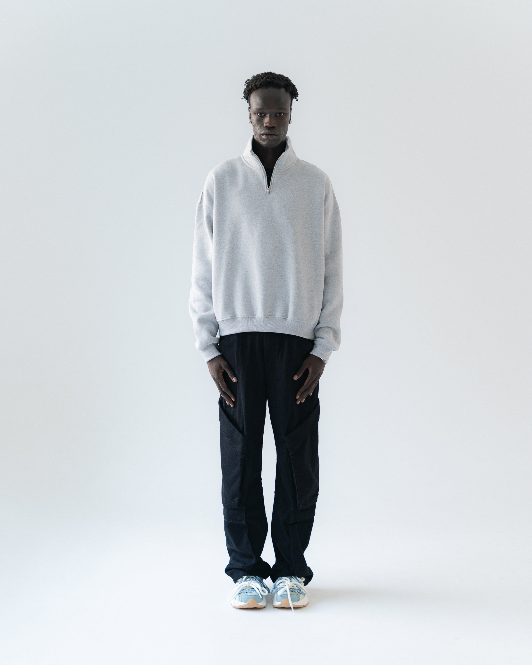 Heavyweight Quarter Zip Sweater