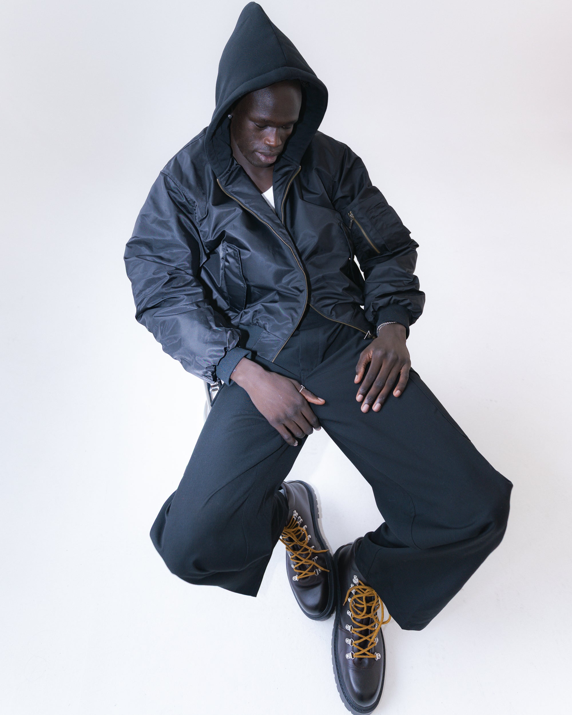 Roma Termini Hooded Bomber