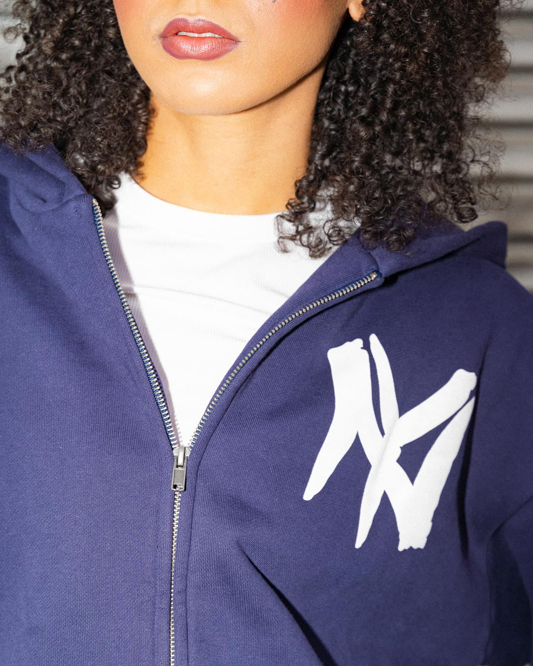 Anonima Zip-Up Hoodie - Bronx Edit