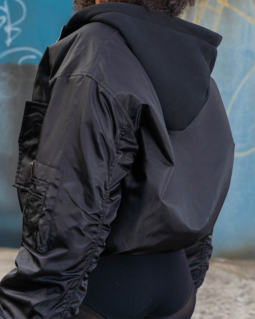 Roma Termini Hooded Bomber