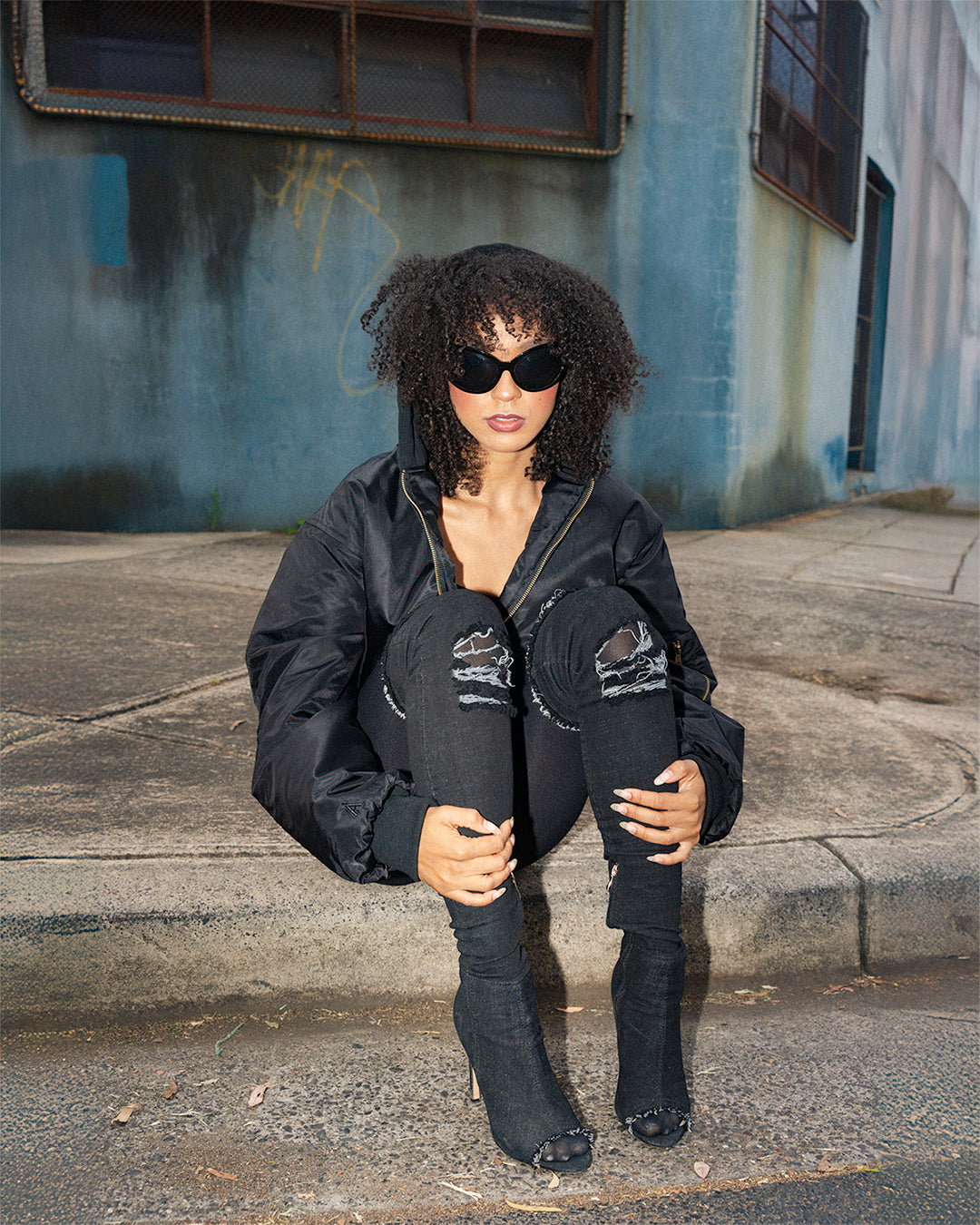 Roma Termini Hooded Bomber