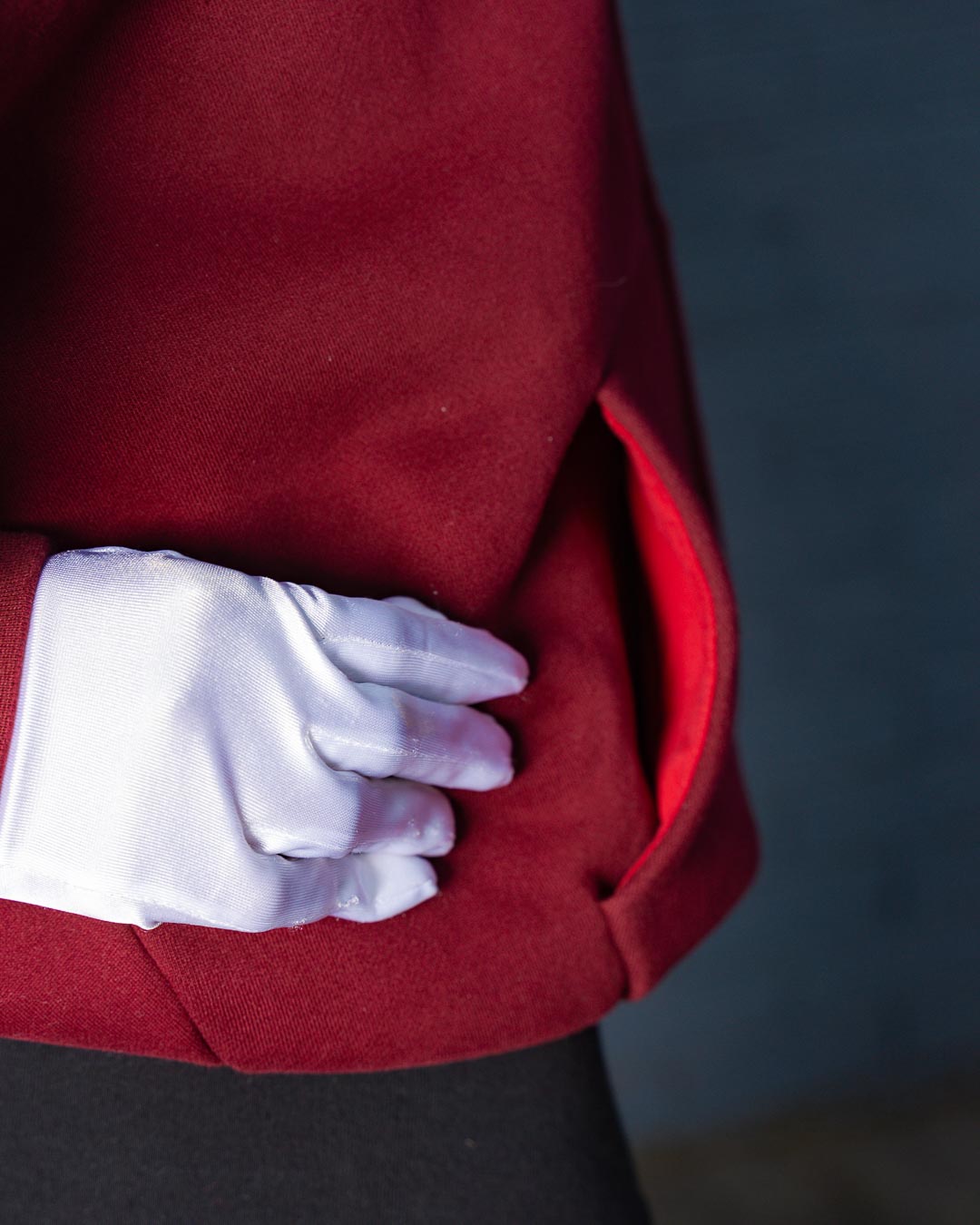 Anonima Zip-Up Hoodie - Velvet Wine