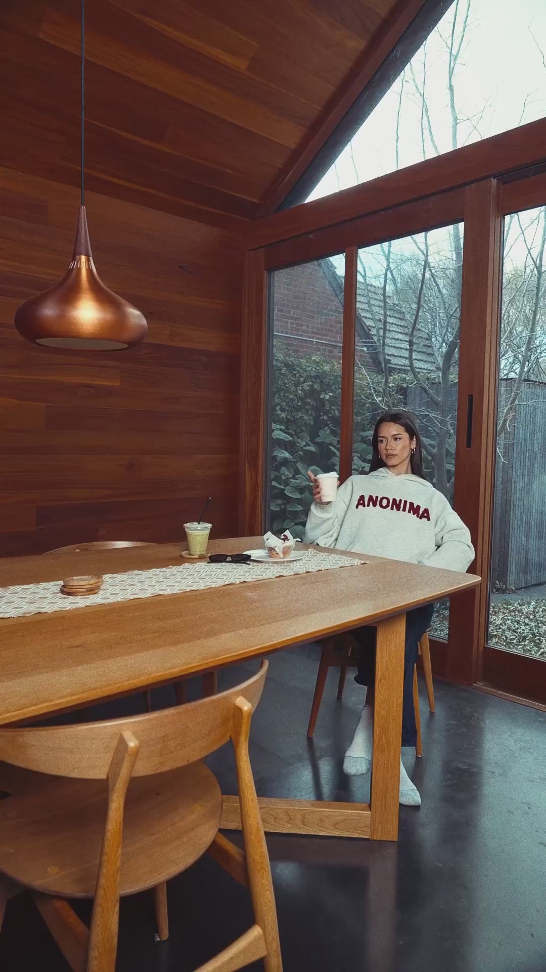 Anonima Hoodie - Marle Grey