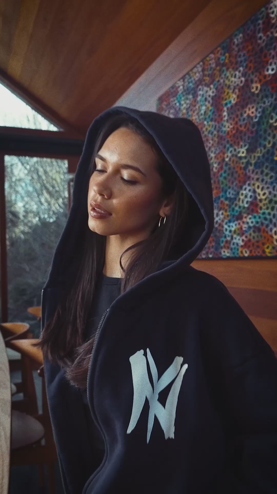 Anonima Zip-Up Hoodie - Bronx Edit