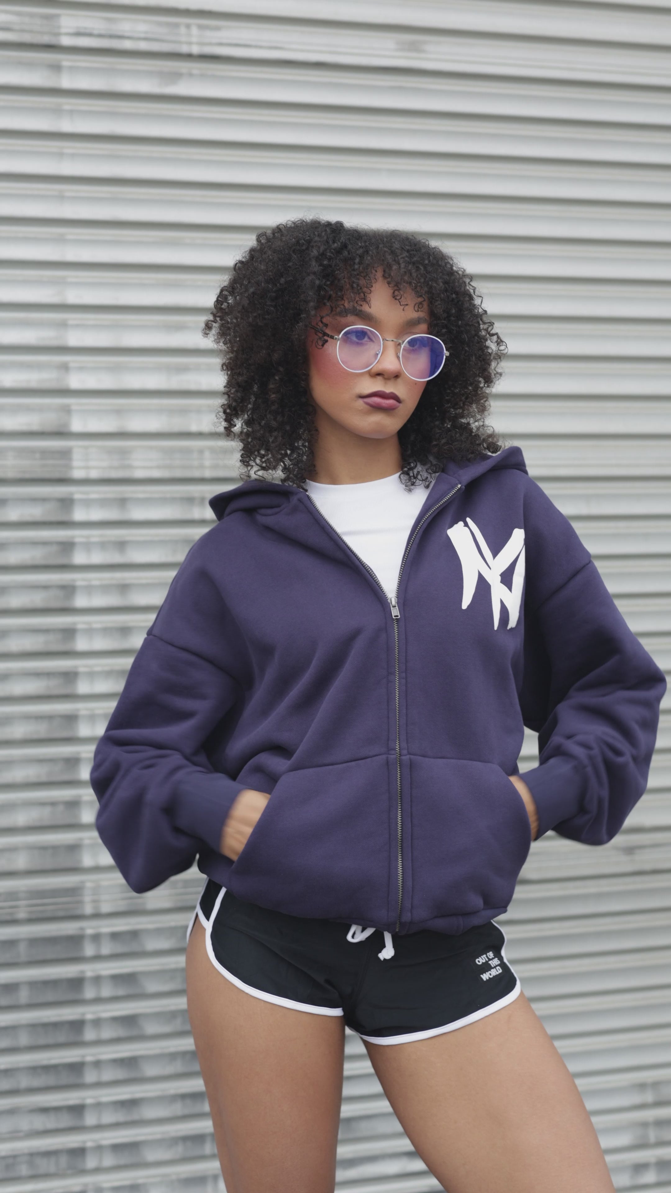 Anonima Zip-Up Hoodie - Bronx Edit