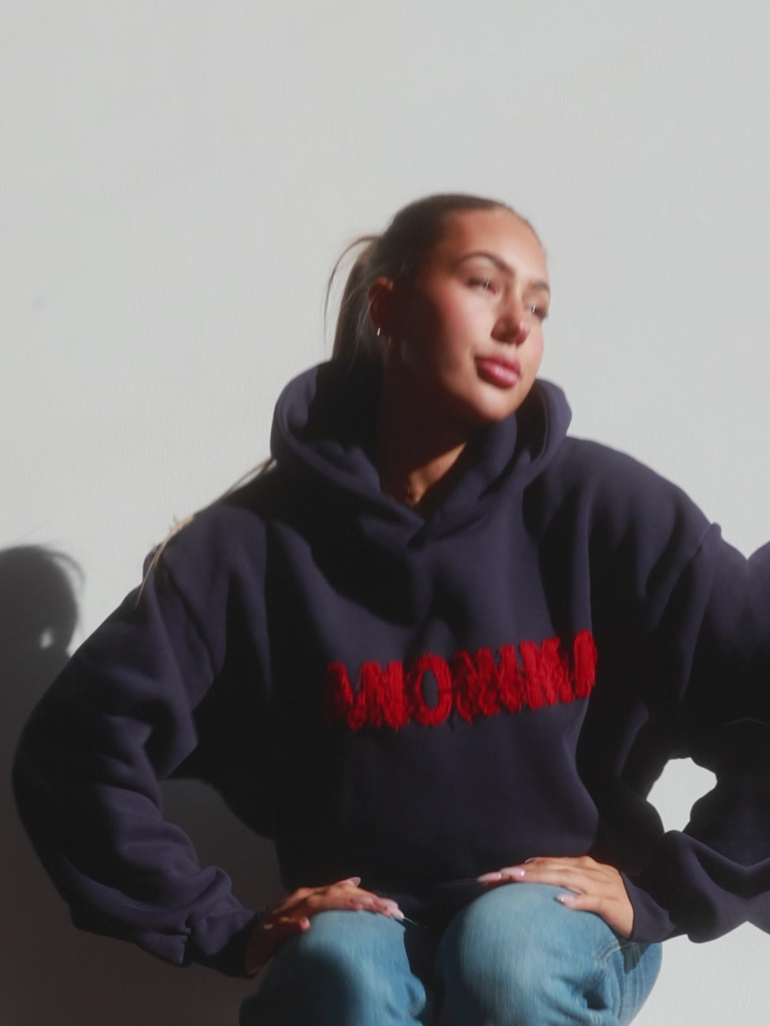 Anonima Hoodie - Navy Blue